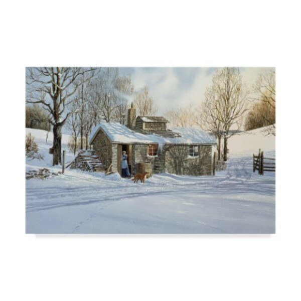 Jack Wemp 'At The Sugar House' Canvas Art, 30x47, Trademark Fine Art, Mfr#: ALI36171-C3047GG